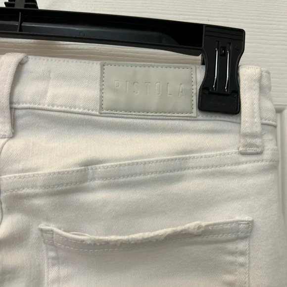 ! Pistola White Aline High Rise Skinny - Picture 5 of 7